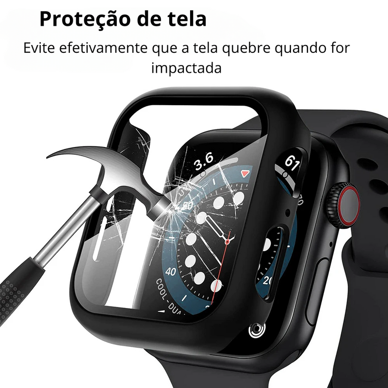 Proteja seu Apple Watch com Estilo: Capinhas Protetoras para Todas as Séries e Tamanhos (2 Peças)