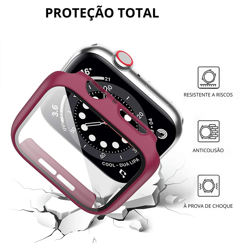 Proteja seu Apple Watch com Estilo: Capinhas Protetoras para Todas as Séries e Tamanhos (2 Peças)