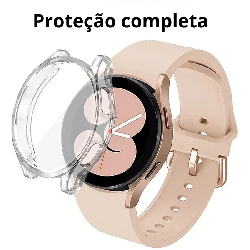 Capa de proteção em Silicone  para Samsung Galaxy Watch