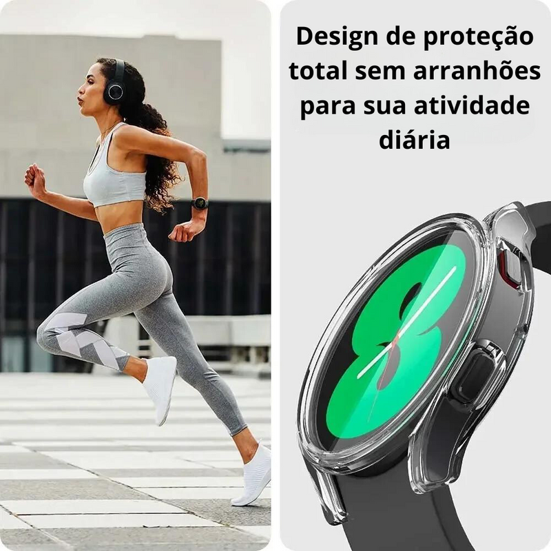 Capa de proteção em Silicone  para Samsung Galaxy Watch