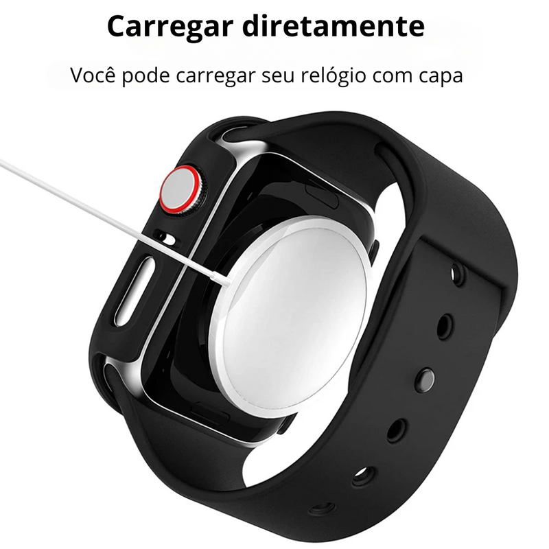 Proteja seu Apple Watch com Estilo: Capinhas Protetoras para Todas as Séries e Tamanhos (2 Peças)