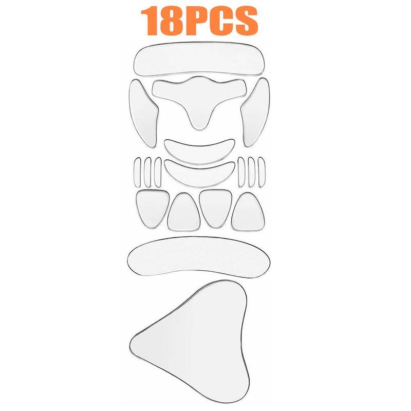 Adesivo Silicone Anti-Rugas 7, 16 e 18 Pçs Rosto Testa Busto Pescoço