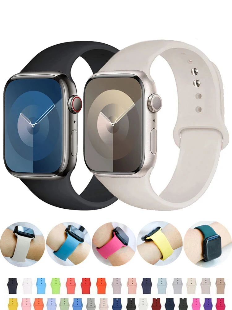 Pulseira de Silicone para Apple Watch